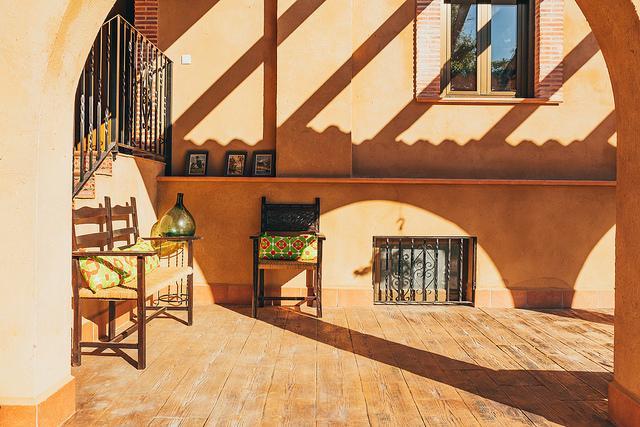 La Aldea Colorada Casa Rural Mota del Marqués Esterno foto